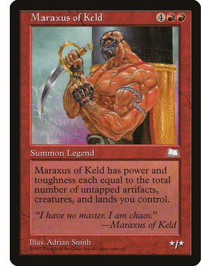 Magic: The Gathering Maraxus of Keld (111) Moderately Played