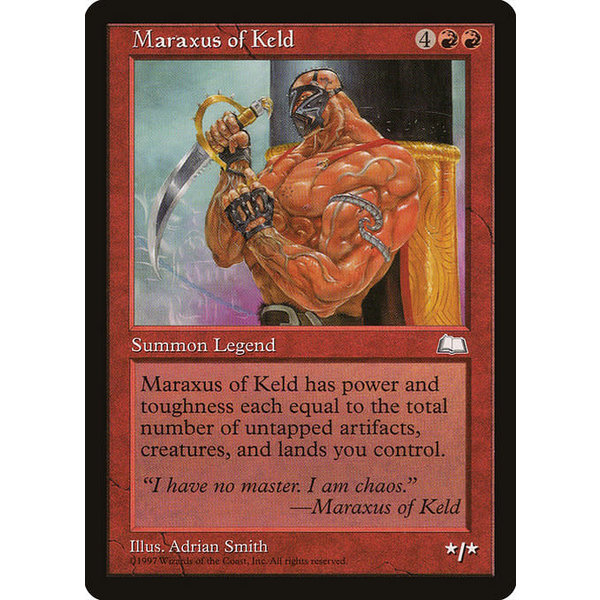 Magic: The Gathering Maraxus of Keld (111) Moderately Played
