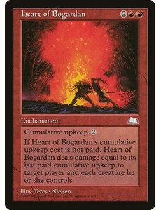 Magic: The Gathering Heart of Bogardan (106) Lightly Played
