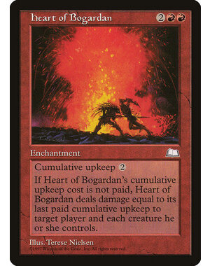 Magic: The Gathering Heart of Bogardan (106) Lightly Played