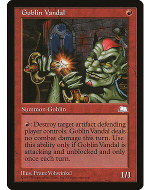 Magic: The Gathering Goblin Vandal (105) Lightly Played