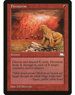 Magic: The Gathering Firestorm (101) Heavily Played