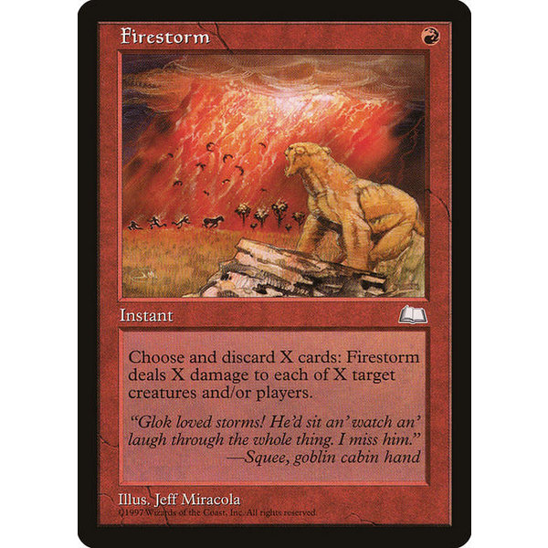 Magic: The Gathering Firestorm (101) Heavily Played
