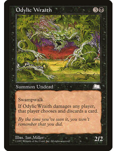 Magic: The Gathering Odylic Wraith (077) Lightly Played