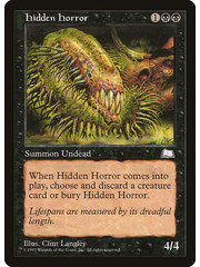 Magic: The Gathering Hidden Horror (072) Lightly Played