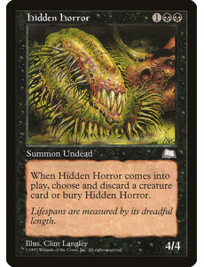 Magic: The Gathering Hidden Horror (072) Lightly Played