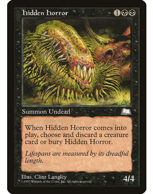 Magic: The Gathering Hidden Horror (072) Lightly Played