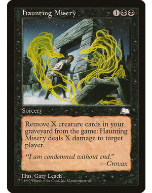 Magic: The Gathering Haunting Misery (071) Near Mint