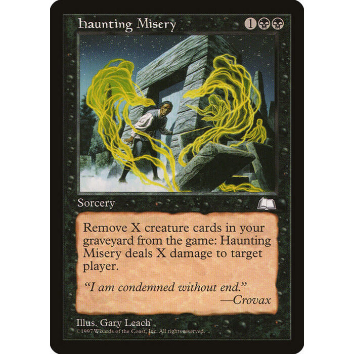 Magic: The Gathering Haunting Misery (071) Near Mint