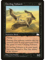 Magic: The Gathering Circling Vultures (064) Lightly Played