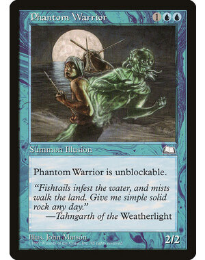 Magic: The Gathering Phantom Warrior (048) Lightly Played