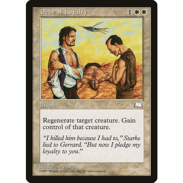 Magic: The Gathering Debt of Loyalty (011) Heavily Played