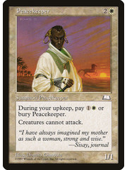 Magic: The Gathering Peacekeeper (022) Heavily Played