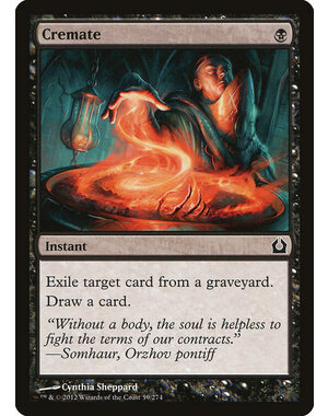 Magic: The Gathering Cremate (059) Lightly Played