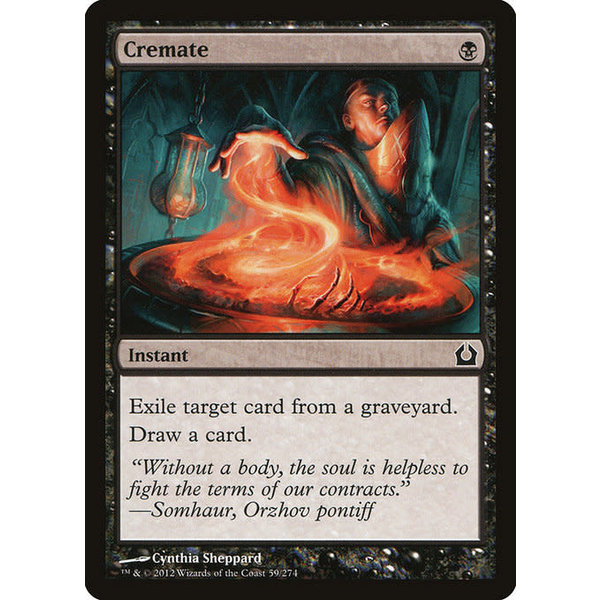 Magic: The Gathering Cremate (059) Lightly Played