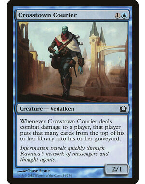 Magic: The Gathering Crosstown Courier (034) Moderately Played