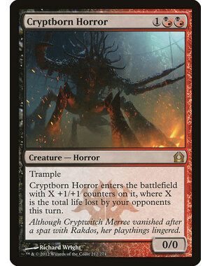 Magic: The Gathering Cryptborn Horror (212) Lightly Played