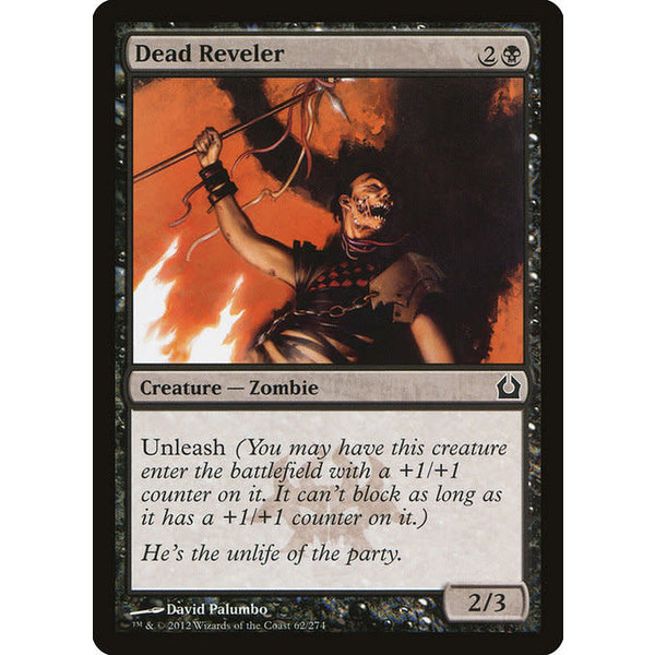 Magic: The Gathering Dead Reveler (062) Lightly Played