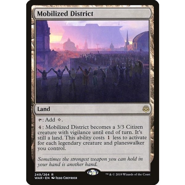 Magic: The Gathering Mobilized District (249) Lightly Played