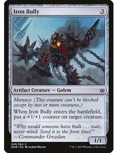 Magic: The Gathering Iron Bully (240) Lightly Played