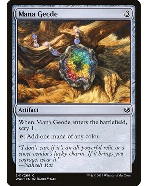 Magic: The Gathering Mana Geode (241) Lightly Played