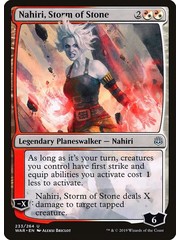Magic: The Gathering Nahiri, Storm of Stone (233) Near Mint