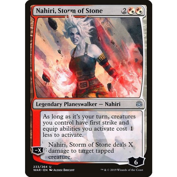 Magic: The Gathering Nahiri, Storm of Stone (233) Near Mint