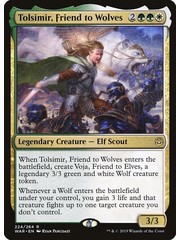 Magic: The Gathering Tolsimir, Friend to Wolves (224) Lightly Played