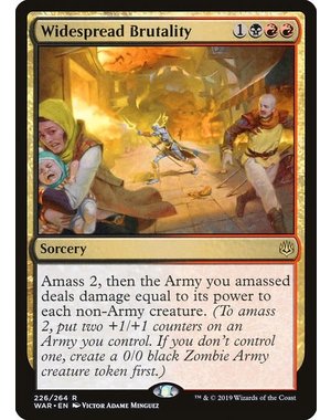 Magic: The Gathering Widespread Brutality (226) Lightly Played