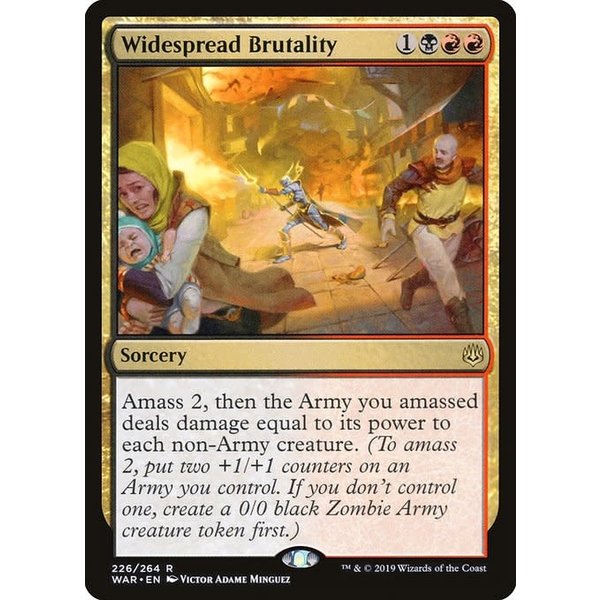 Magic: The Gathering Widespread Brutality (226) Lightly Played
