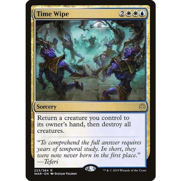 Magic: The Gathering Time Wipe (223) Lightly Played