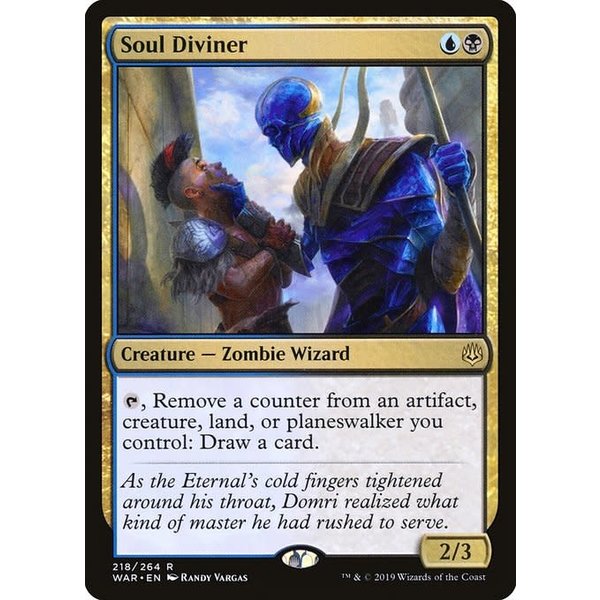Magic: The Gathering Soul Diviner (218) Near Mint