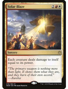 Magic: The Gathering Solar Blaze (216) Near Mint