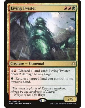 Magic: The Gathering Living Twister (203) Lightly Played