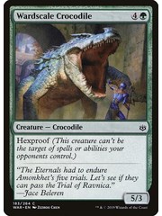 Magic: The Gathering Wardscale Crocodile (183) Lightly Played