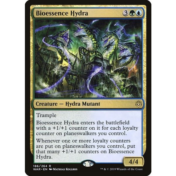 Magic: The Gathering Bioessence Hydra (186) Lightly Played