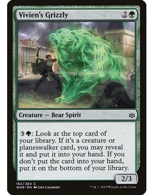 Magic: The Gathering Vivien's Grizzly (182) Lightly Played