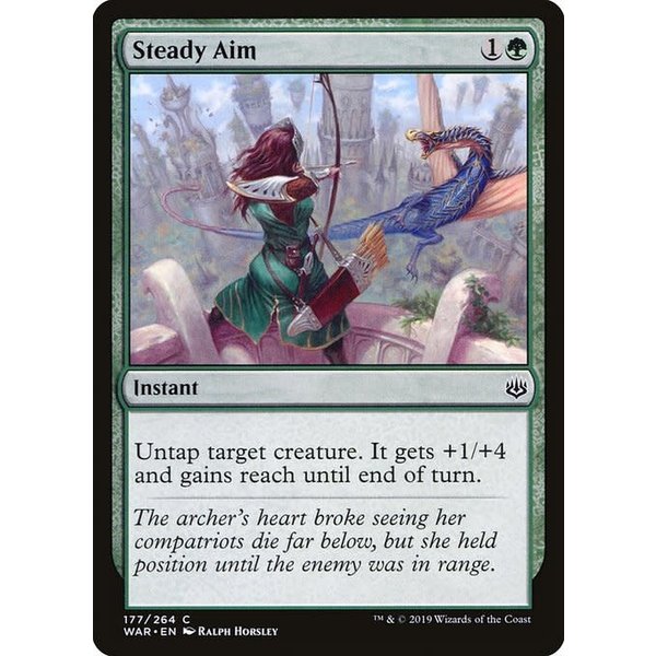Magic: The Gathering Steady Aim (177) Lightly Played