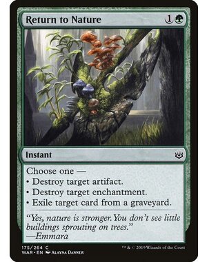 Magic: The Gathering Return to Nature (175) Lightly Played