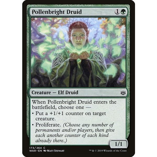 Magic: The Gathering Pollenbright Druid (173) Lightly Played