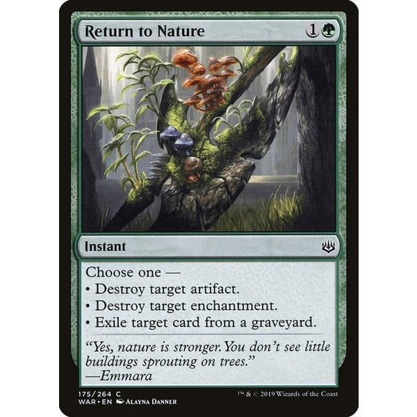 Magic: The Gathering Return to Nature (175) Near Mint