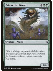 Magic: The Gathering Primordial Wurm (174) Lightly Played