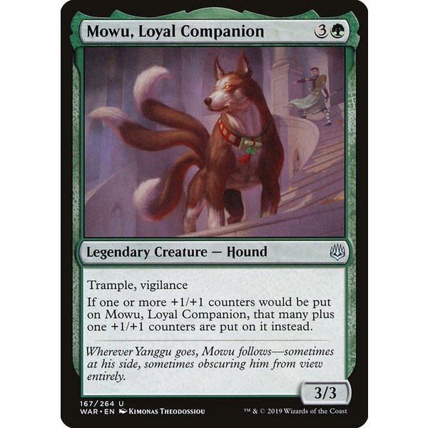 Magic: The Gathering Mowu, Loyal Companion (167) Near Mint