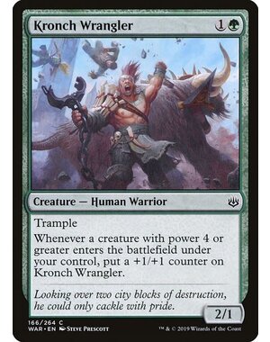 Magic: The Gathering Kronch Wrangler (166) Near Mint