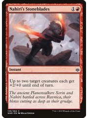 Magic: The Gathering Nahiri's Stoneblades (139) Lightly Played