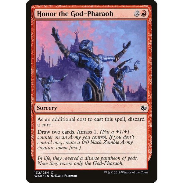 Magic: The Gathering Honor the God-Pharaoh (132) Lightly Played