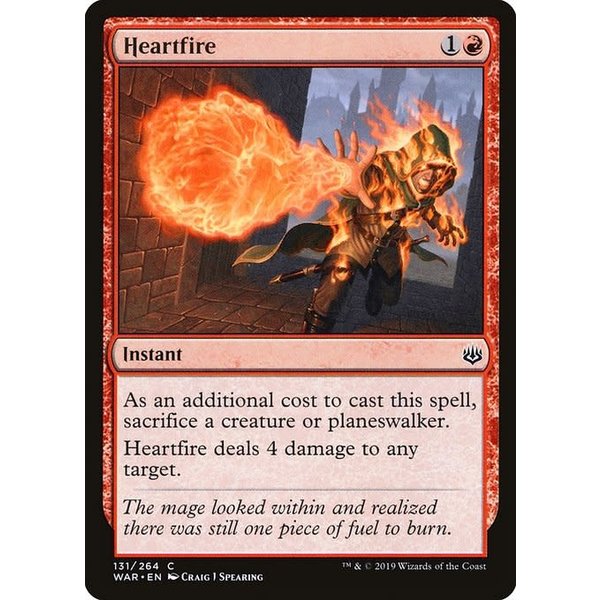 Magic: The Gathering Heartfire (131) Near Mint