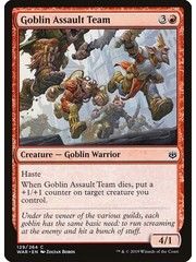 Magic: The Gathering Goblin Assault Team (129) Near Mint