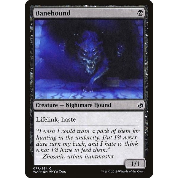 Magic: The Gathering Banehound (077) Lightly Played