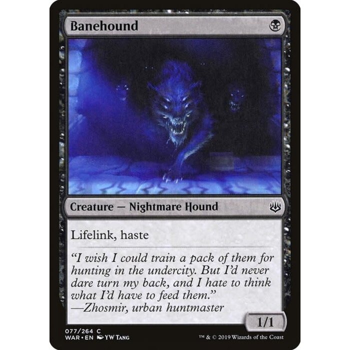 Magic: The Gathering Banehound (077) Near Mint